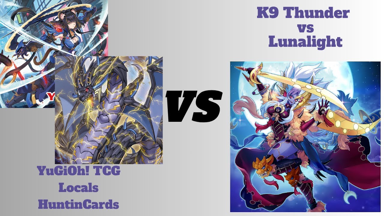 K9 Thunder Dragon vs Lunalight - YuGiOh! TCG - Beginner Journey - Episode 17