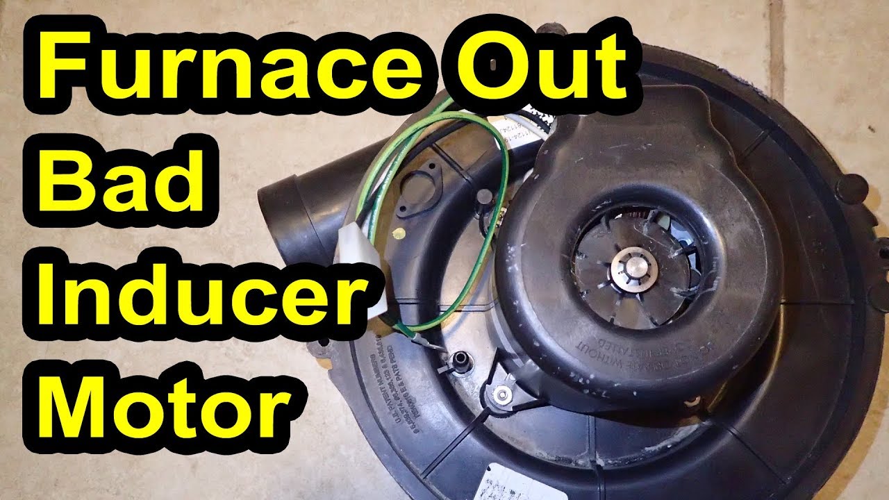 Furnace Not Working - Bad Inducer Motor - Step by Step Repair Instructions #noisyfurnacerepair