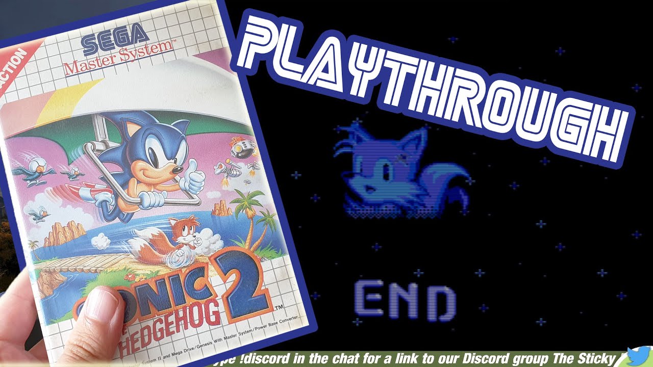 Sonic 2 Master System Playthrough