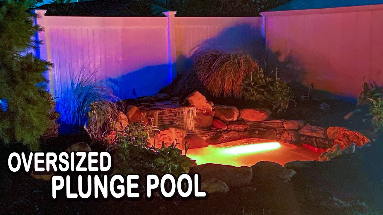 How to create a Small recreation Pond Plunge pool  on Long island
