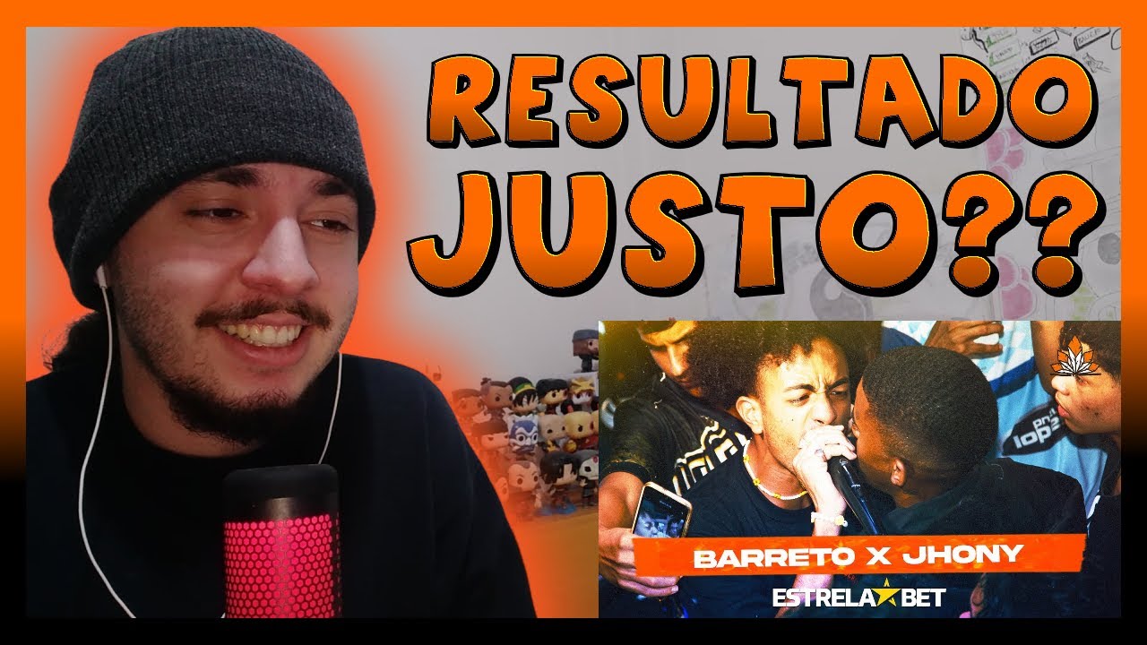 (4º ROUND!!!) JHONY X BARRETO | GRANDE FINAL | 287ª Batalha da Aldeia | REACT BAUEB
