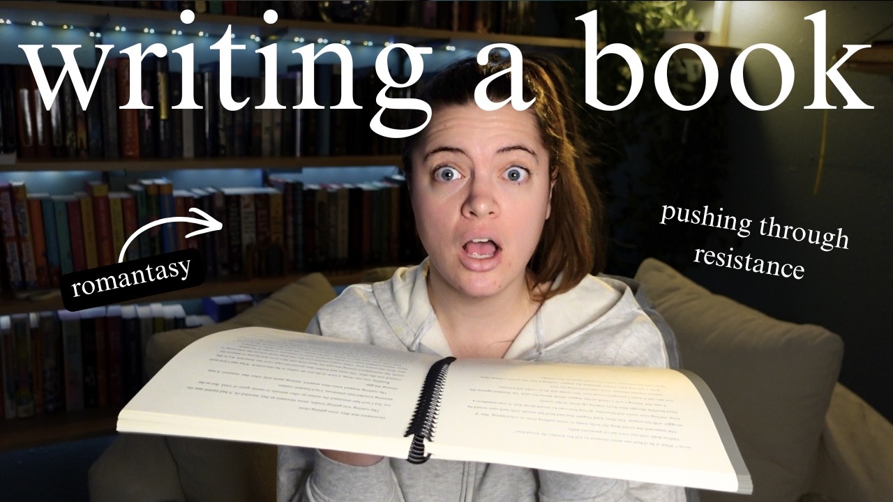 pushing through resistance in my ROMANTASY NOVEL #writingabook