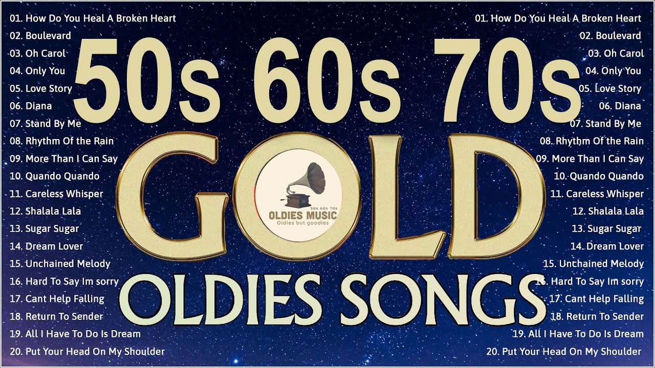 The Platters, Neil Sedaka, Paul Anka, Roy Orbison, Elivs, Engelbert - Oldies But Goodies 50s 60s 70s