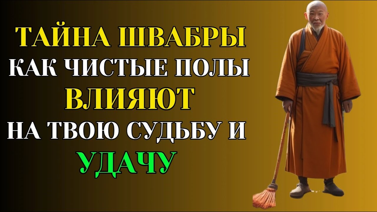 Ты Моешь Пол, а Он Моет Твою Карму!  Моешь Пол Меняешь Судьбу!