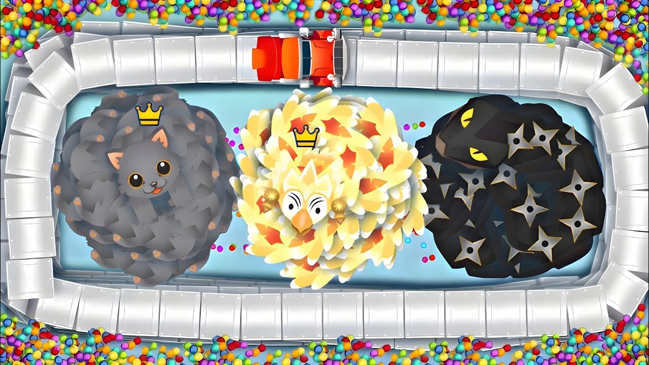 Snake Io 🐍 Mega-Truck 😱 Lovely Snake The Map Epic Snakeio Gameplay
