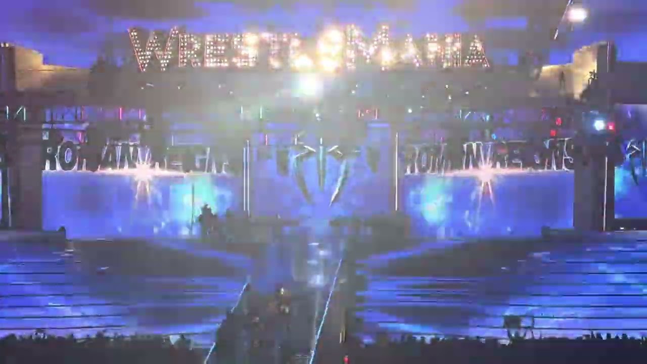 Roman Reigns Full Entrance at Wrestlemania 39