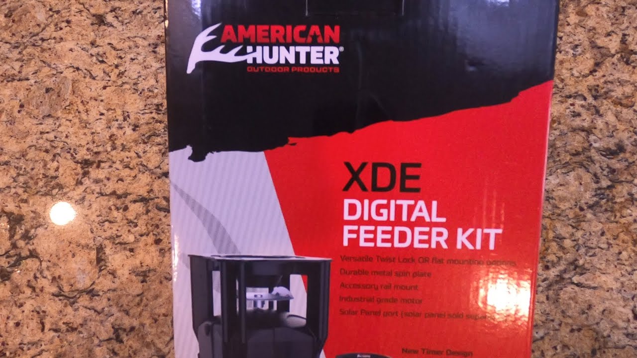 American Hunter XDE Feeder: Unboxing, Setup and Instructions