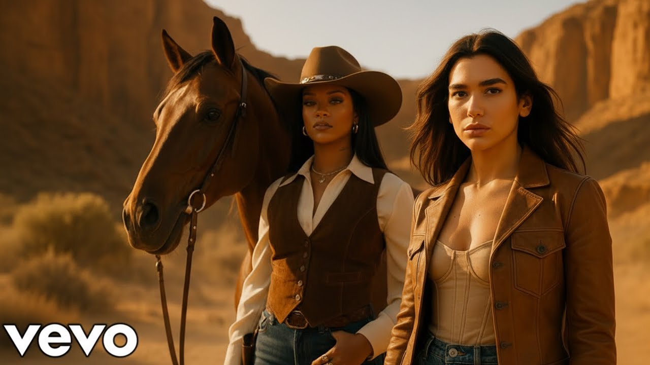 Dua Lipa & Rihanna – One More Time | Lyrics Video