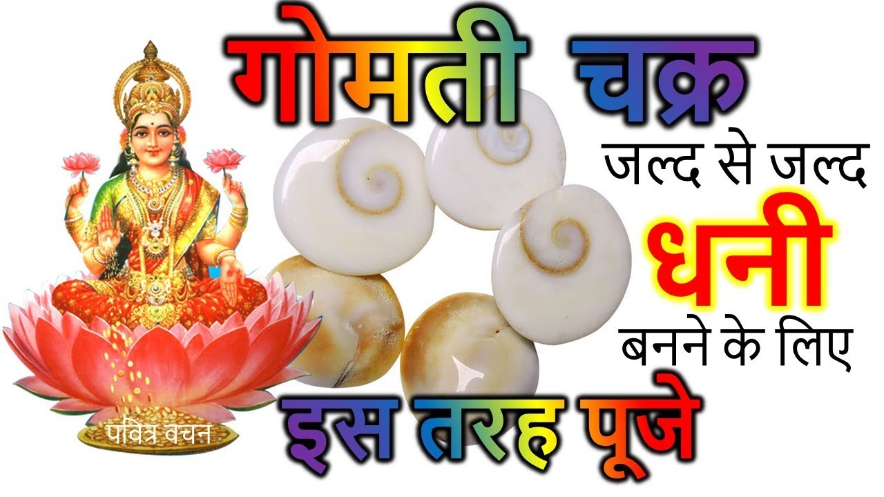 सिर्फ रु.१०/- गोमती चक्र से बेहद चमत्कारी धन लाभ |  How to Become RICH with GOMTI CHAKRA