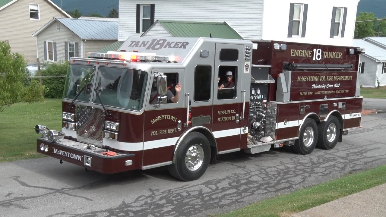 McVeytown,PA Fire Company 100th Anniversary Fireman's Parade 6/24/23