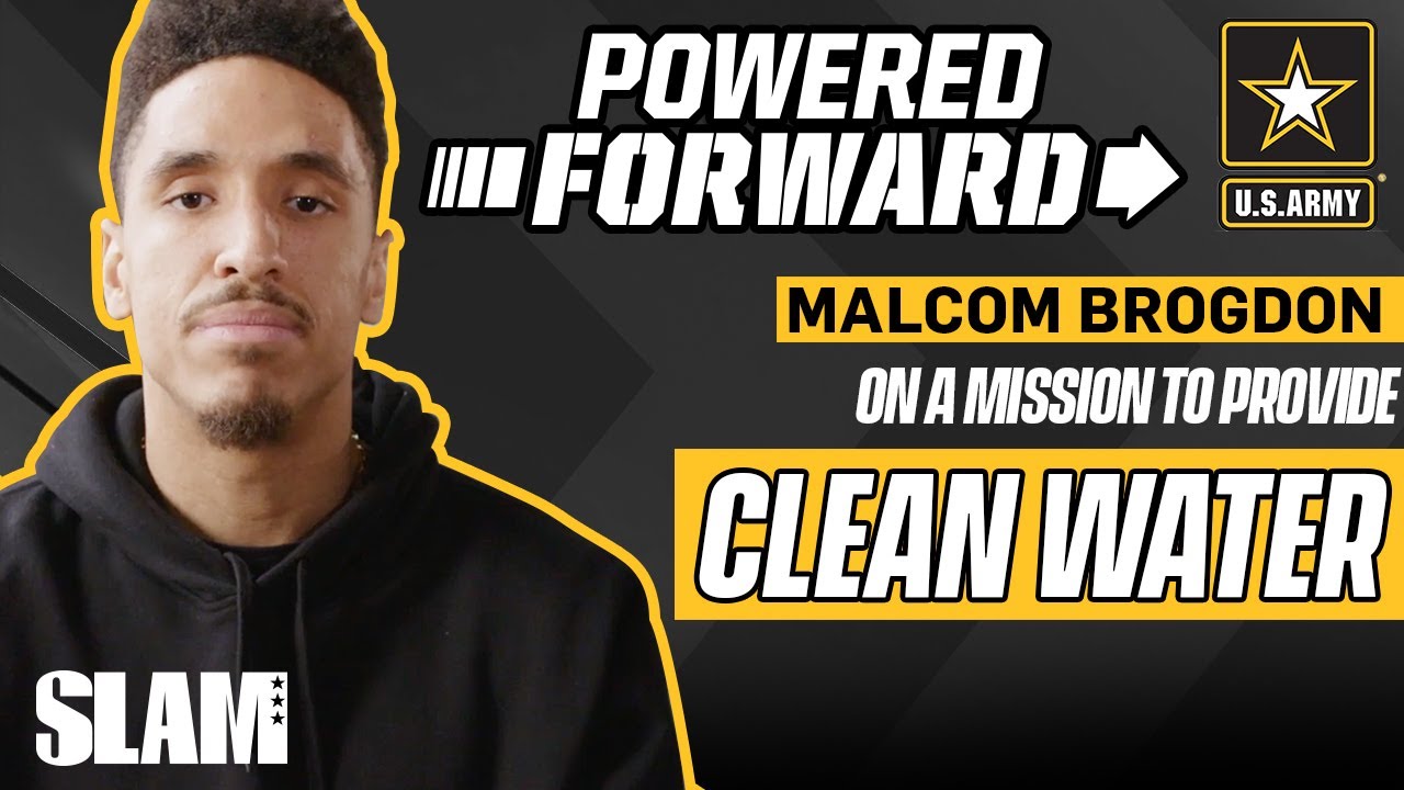 Malcolm Brogdon is on a Mission to Bring Clean Water to MILLIONS | Powered Forward Presented by Army