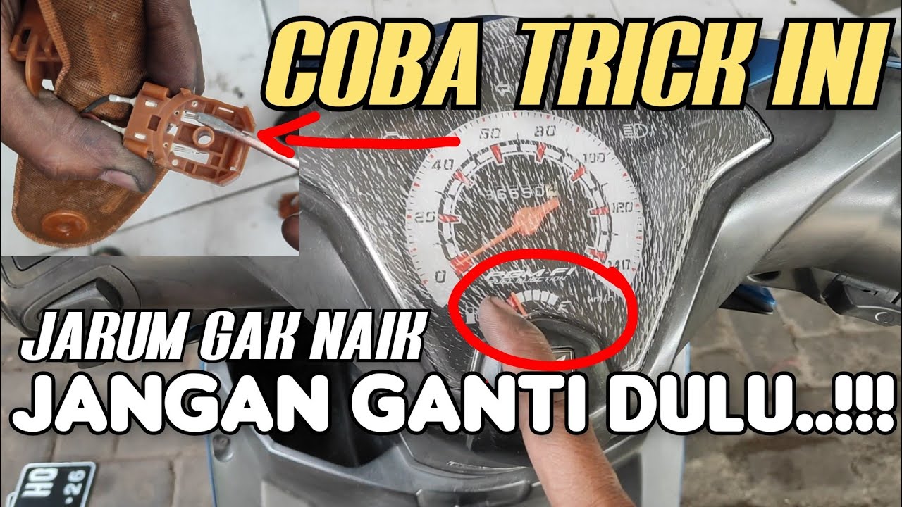 BEAT FI Jarum indikator bensin mati? coba cara ini sebelum ganti.!!!