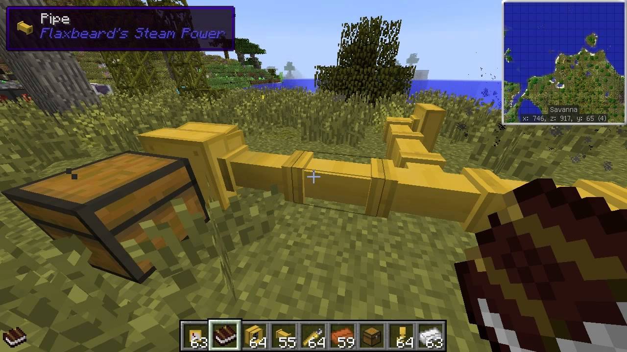 Professor Flaxbeard's Wondrous Steam Power Mod Feed the Beast Part 1