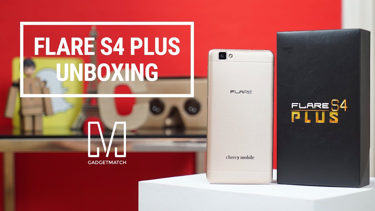 Распаковка Cherry Mobile Flare S4 Plus