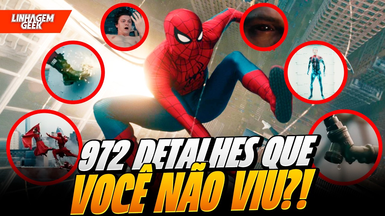 FRAME A FRAME DO TRAILER DE HOMEM ARANHA 4!