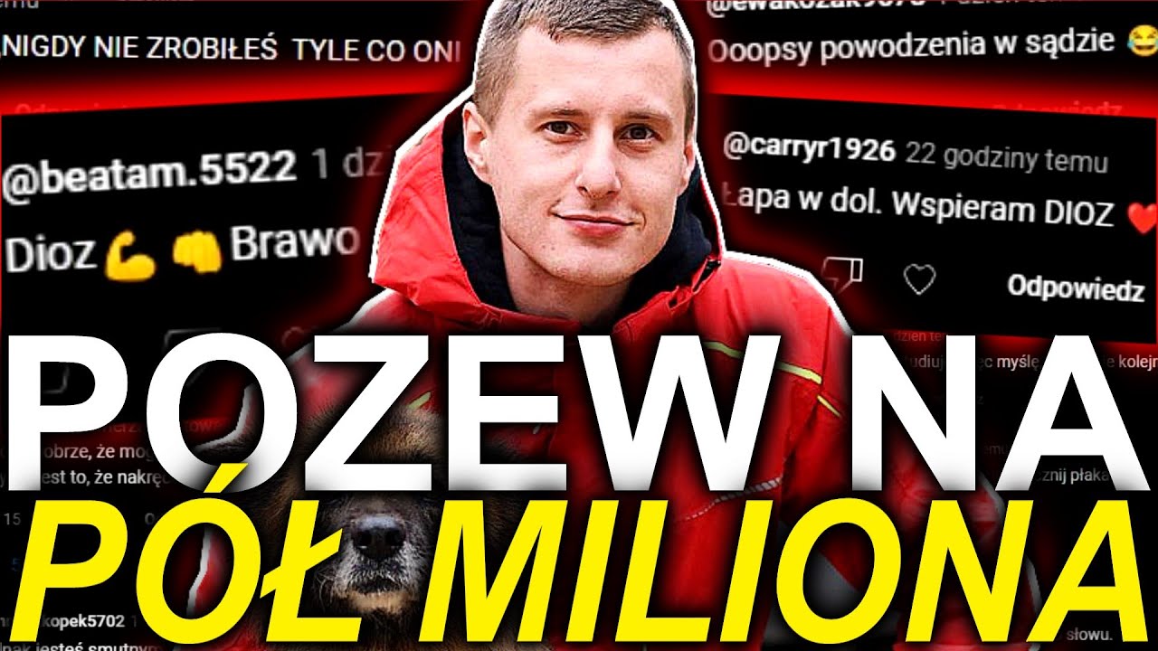 DIOZ CHCE MNIE POZWAĆ NA 500 000ZŁ!