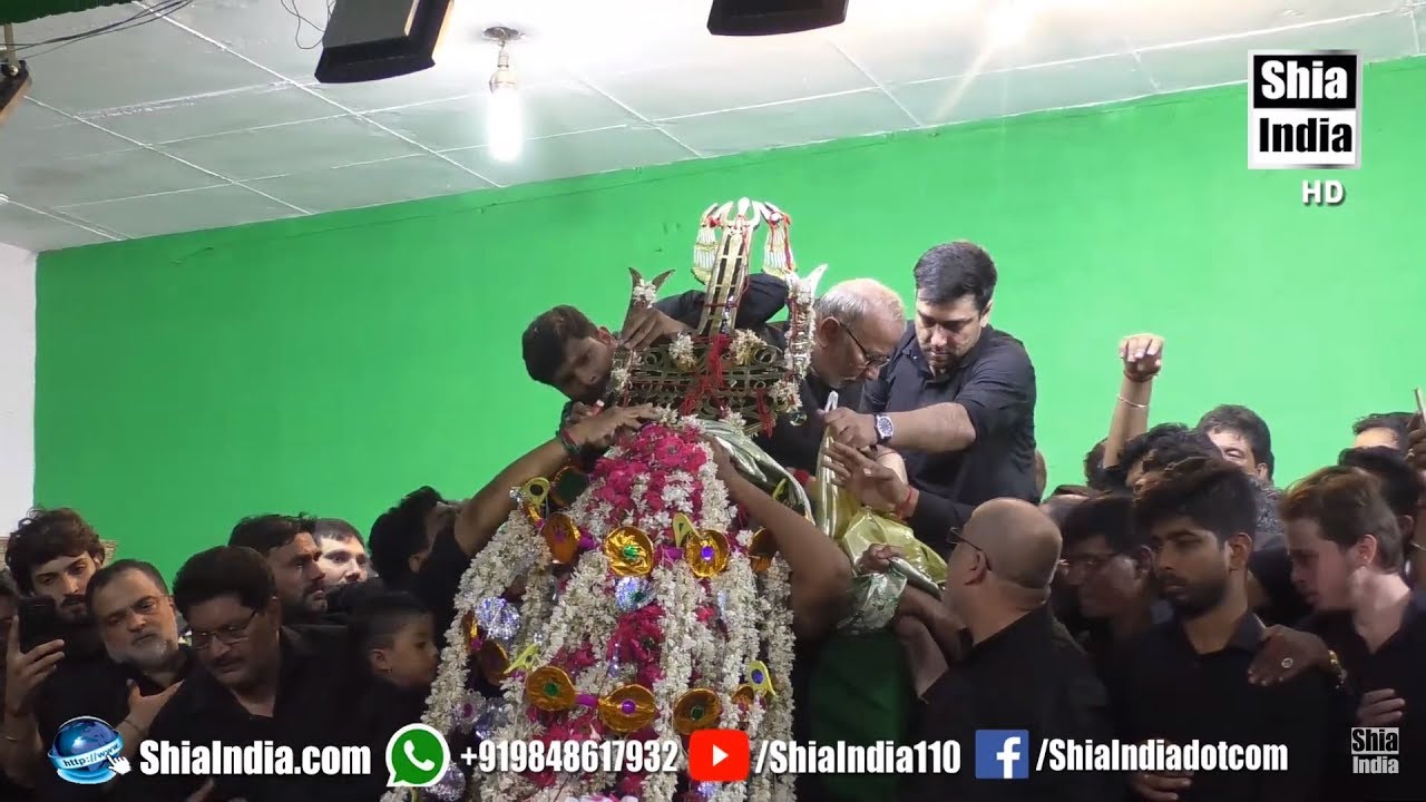 19th Muharram Majlis & Juloos Procession From Badi Bargah To Panjesha 1440-2018