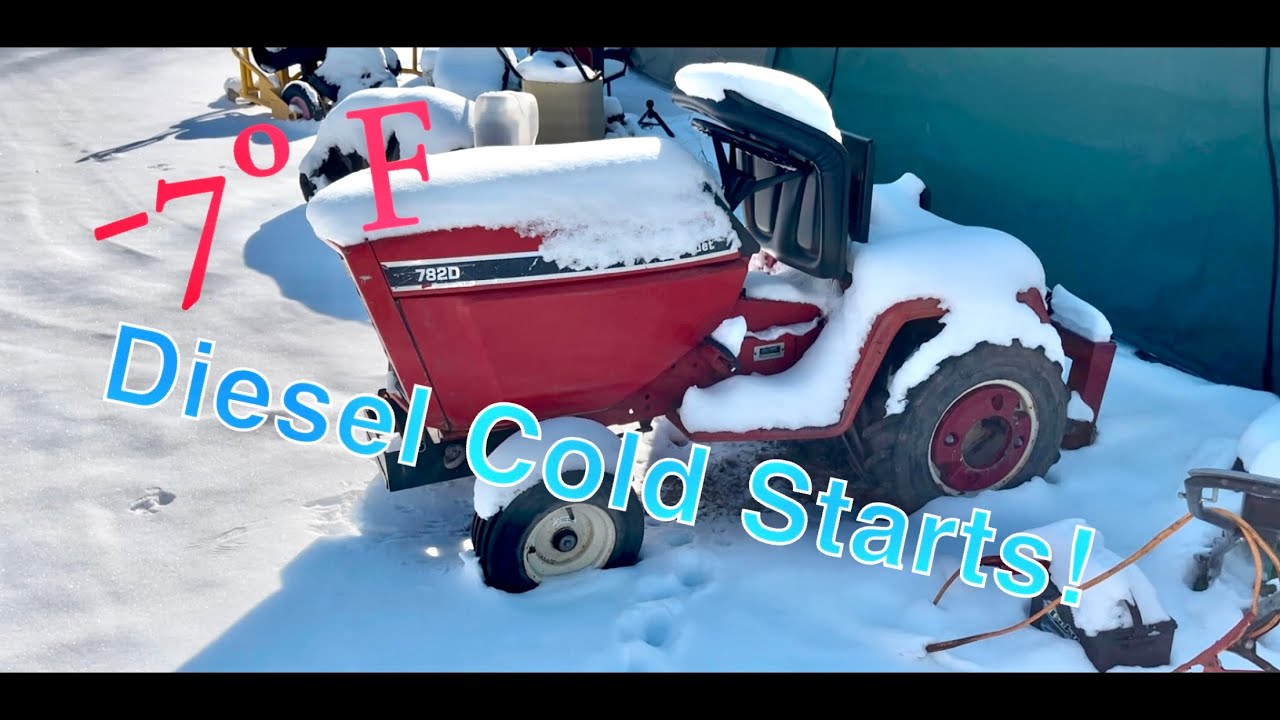 -7° F Diesel Cold starts!
