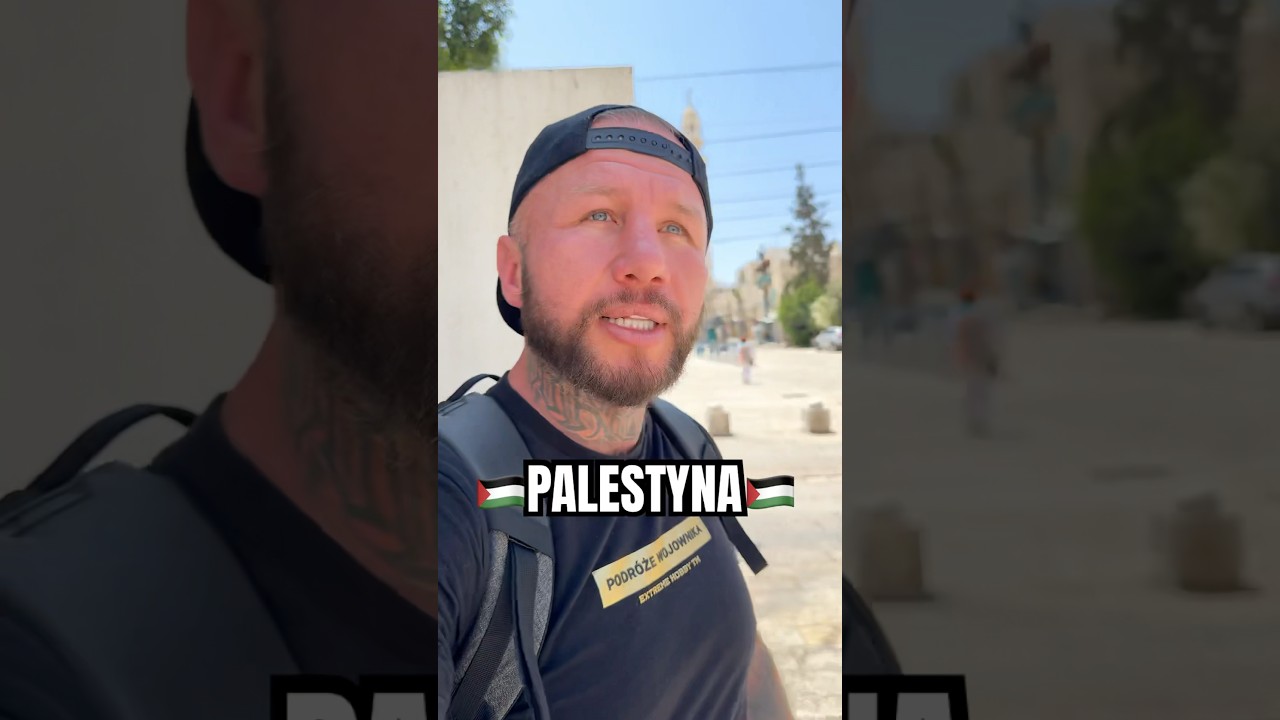 Palestyna 🇵🇸 tu urodził się JEZUS (Betlejem) #shorts
