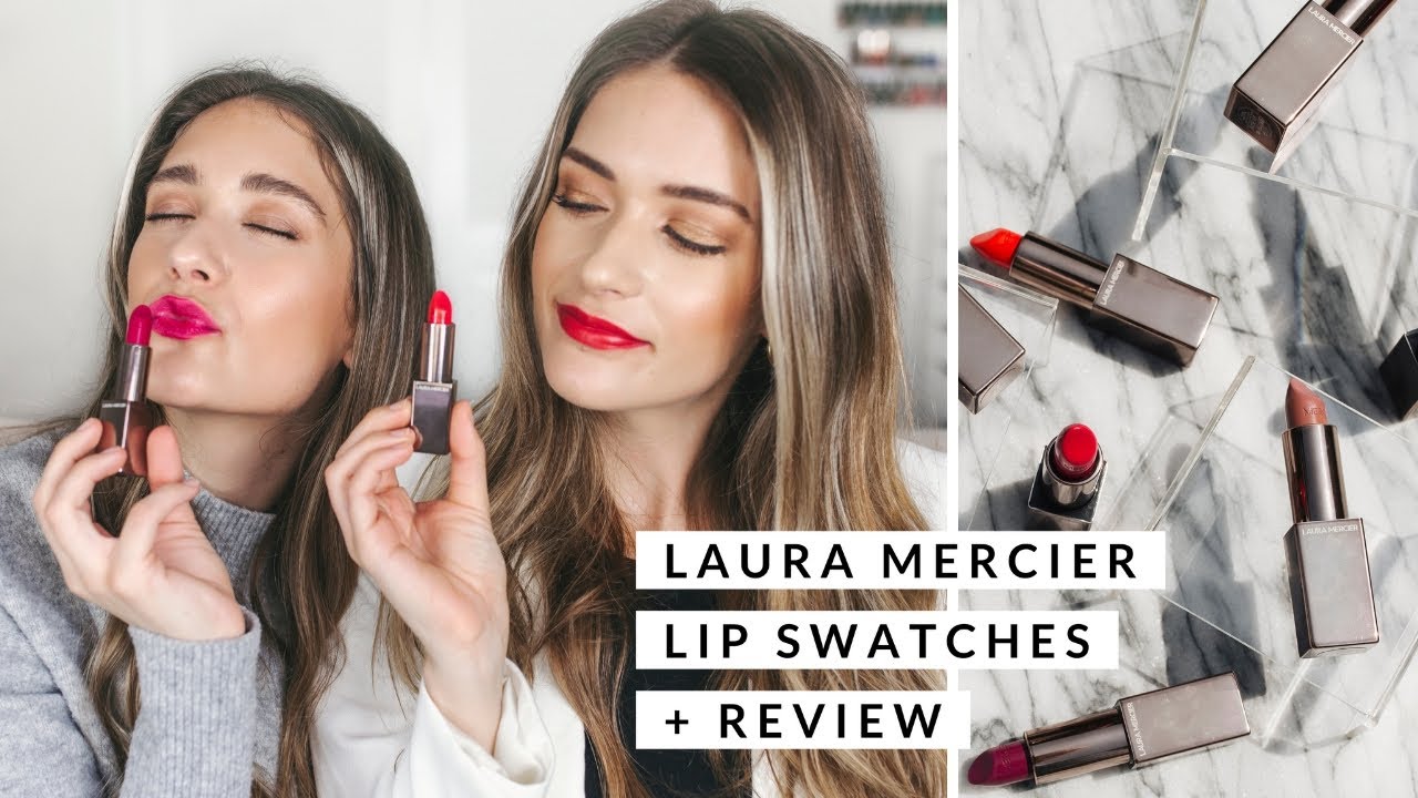 Test et swatches des rouges &agrave; l&egrave;vres Rouge Essentiel de Laura Mercier | 30 teintes