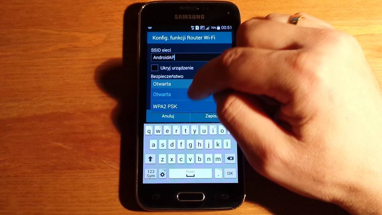 Samsung GALAXY S5 mini - Router WiFi, udostępnianie Internetu | ForumWiedzy