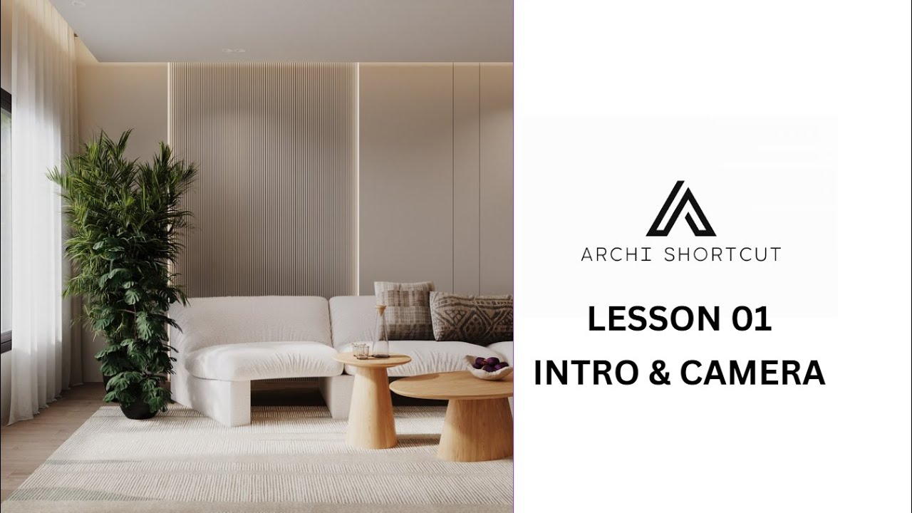Corona Render Course - Lesson 01 | Mastering the Basics 🌟INTRO & CAMERA- كورونا ريندر - الدرس 01
