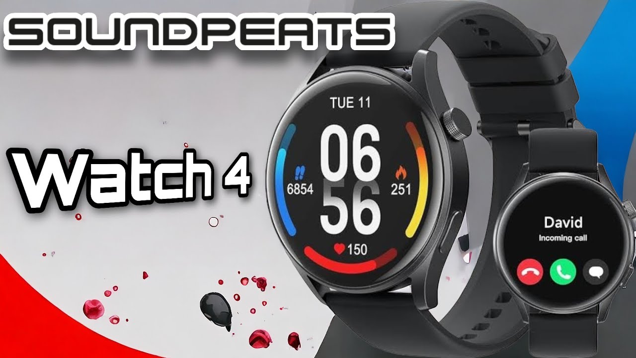 SoundPeats Watch 4: Un Smartwatch Elegante y Deportivo A Excelente Precio / Unboxing y Review