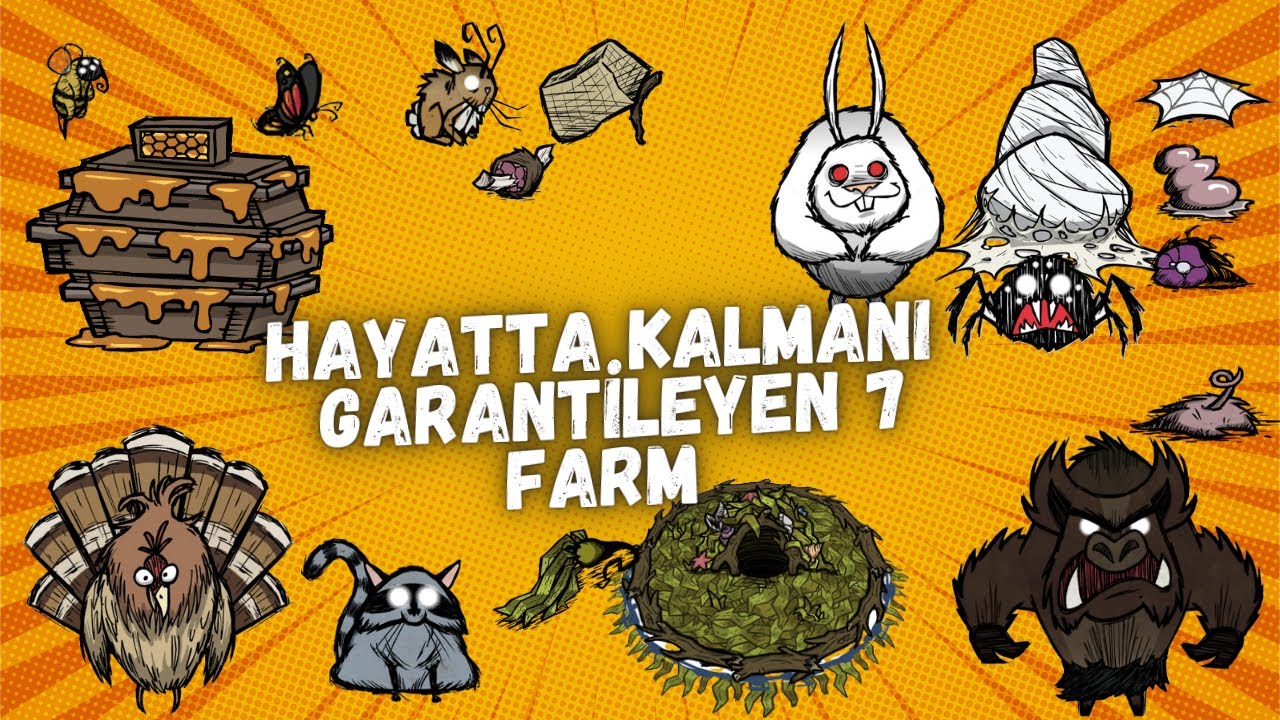 Hayatta Kalmanı Garantileyen 7 Farm! #dontstarvetogether #dst