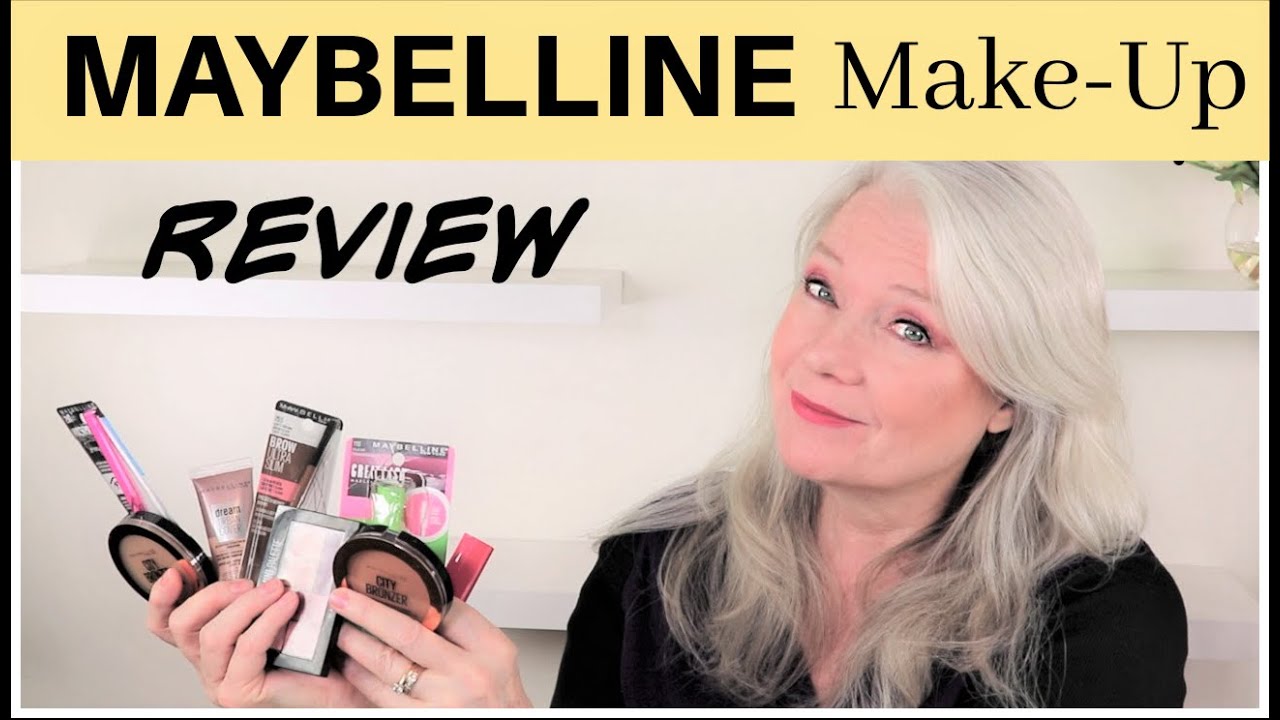 Макияж после 50 | Обзор косметики MAYBELLINE Drugstore для женщин старше 50 лет