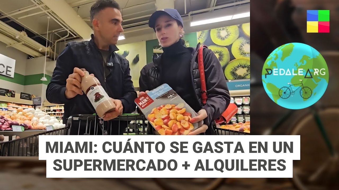Precios en un supermercado de Miami + Alquiler en la playa #Pedalearg | Programa Completo (14/03/26)