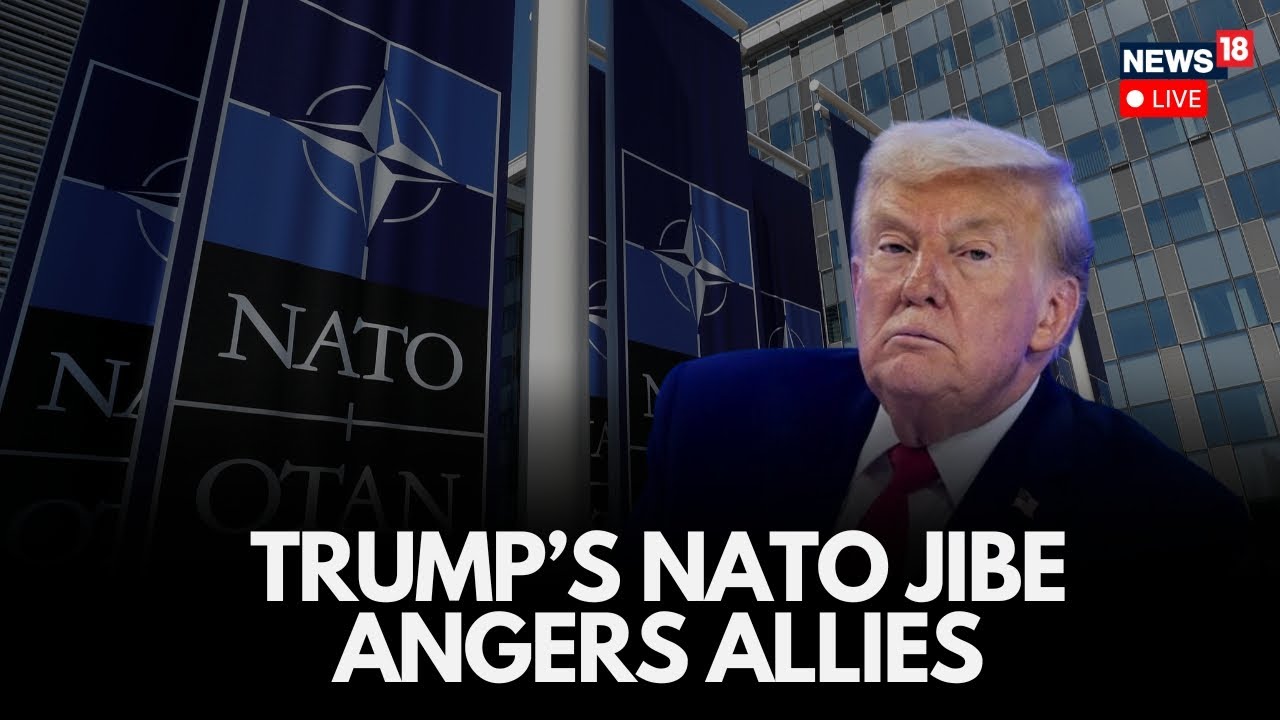 LIVE Trump VS NATO | Trump Slams NATO As Allies Face Backlash Over Afghanistan Frontline Remarks
