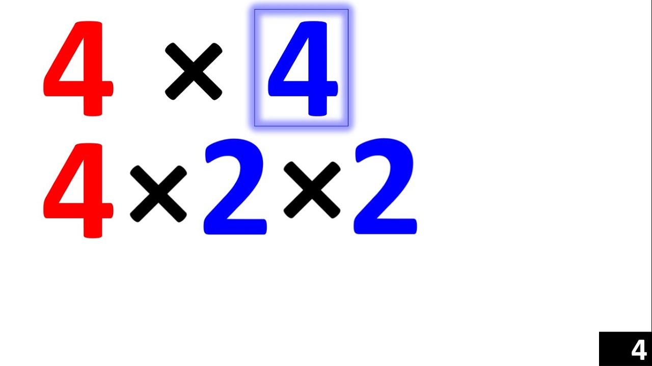 Multiplying By 4 (Intro)