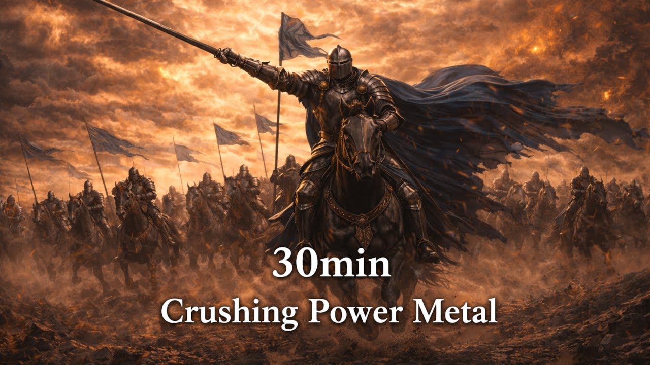 30 Min Of Crushing Power Metal | Metal Thunder Legacies