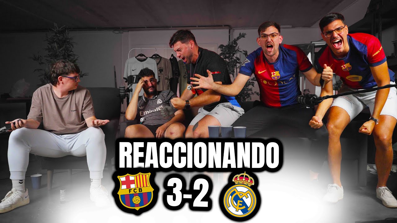 ¡2 Madridistas vs 3 Culers! Reacción Barcelona 3-2 Real Madrid | Final Copa del Rey