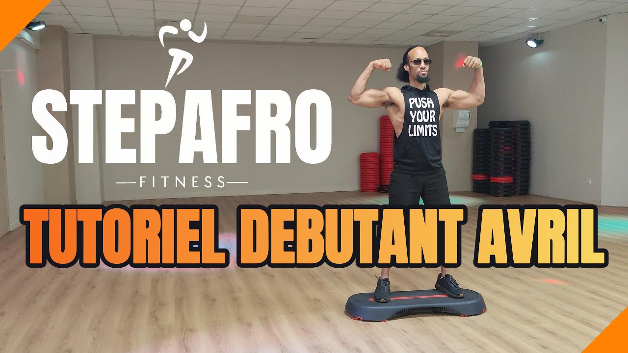 StepAfro TUTORIEL débutant - AVRIL Chorégraphie #stepaerobics