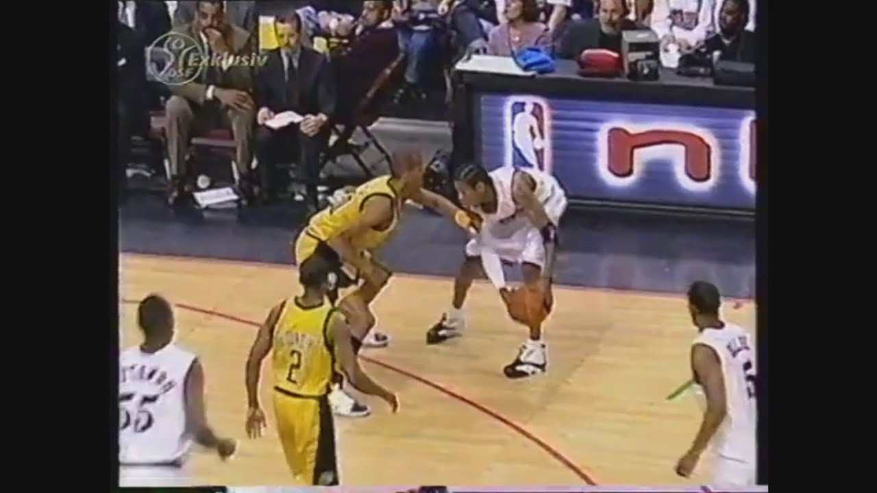 Allen Iverson 37 Points 7 Ast Vs. Pacers, 2000-01.