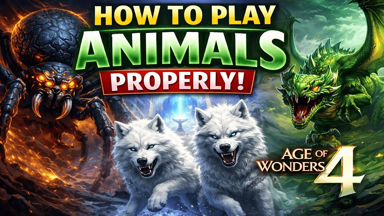 How to Play Animals PROPERLY | Age of Wonders 4