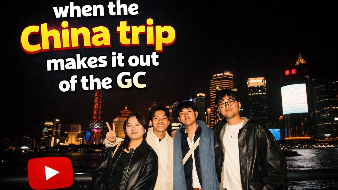 When the China trip makes it out of the GC