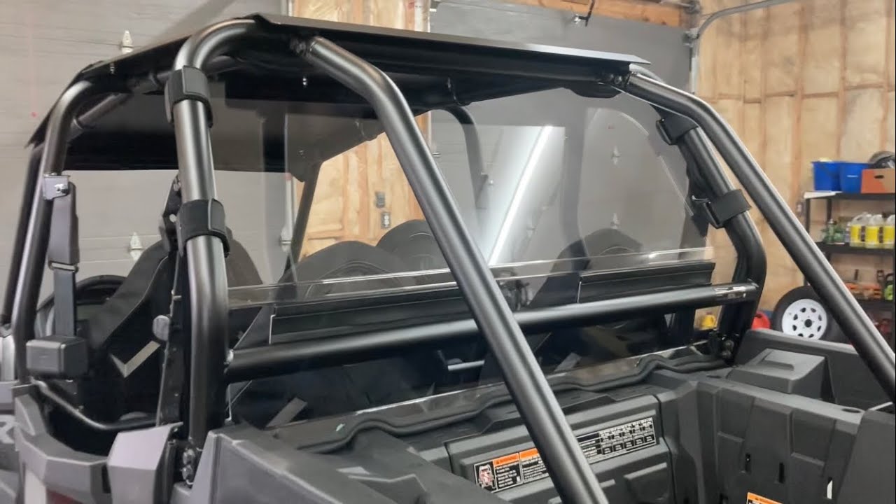 RZR Super ATV rear window install