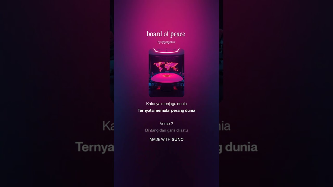 Galgabut - Board Of Peace (lirik)