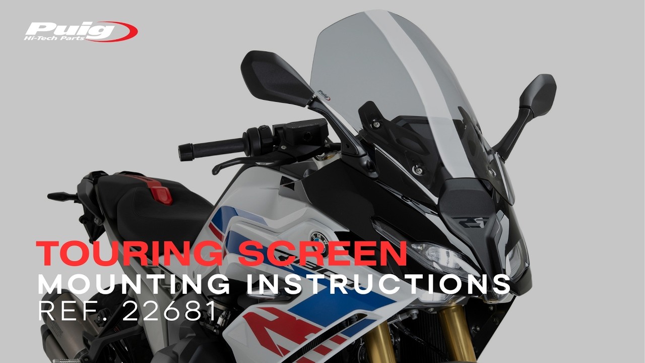 REF.22681 TOURING SCREEN MOUNTING INSTRUCTIONS