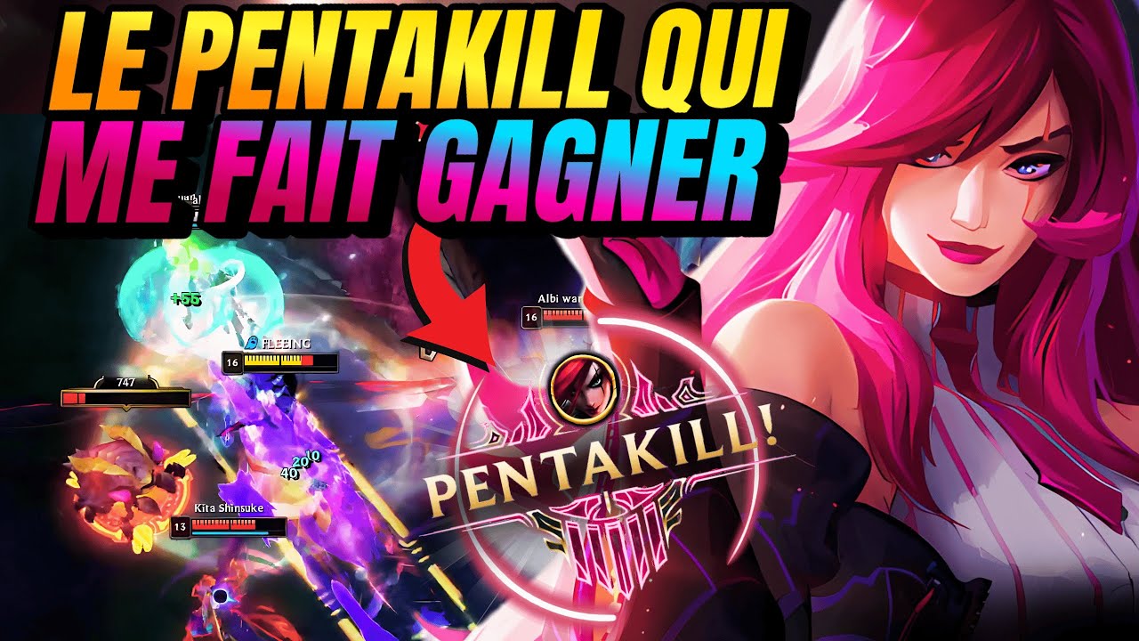CE PENTAKILL ME FAIT GAGNER LA GAME ? Soloq GM Katarina vs Yone