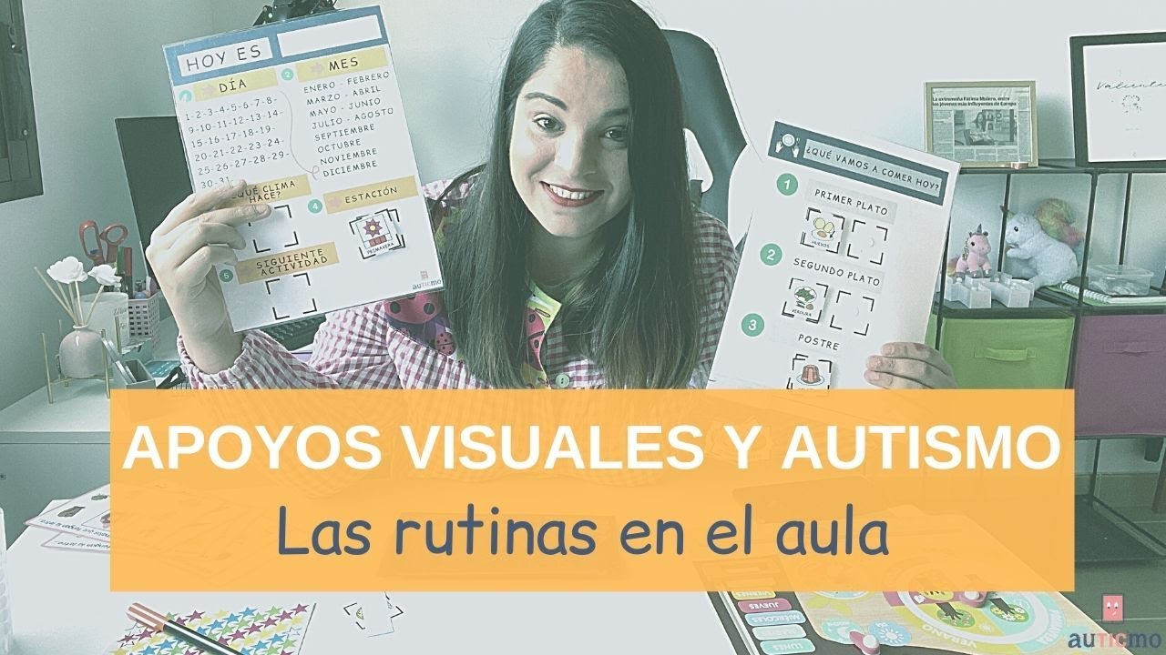 📆APOYOS VISUALES y AUTISMO: Rutinas en el aula ✅ ¡Descarga las plantillas!