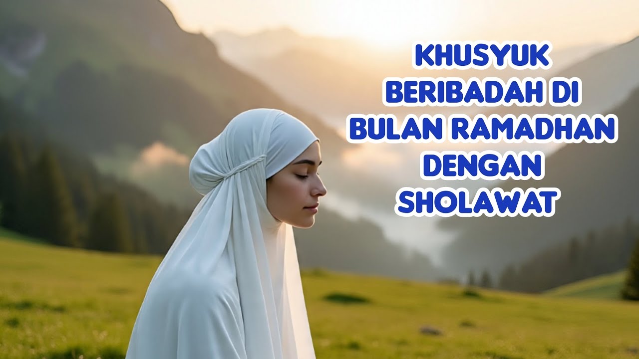 Khusyuk Beribadah di Bulan Ramadhan dengan Sholawat 