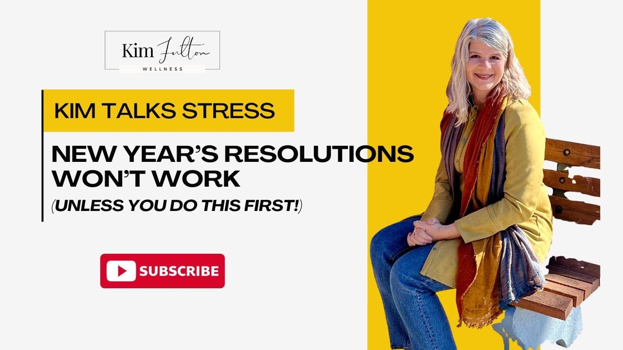 Reset before Resolutions!  How to make your 2026 New Years Resolutions actually work!