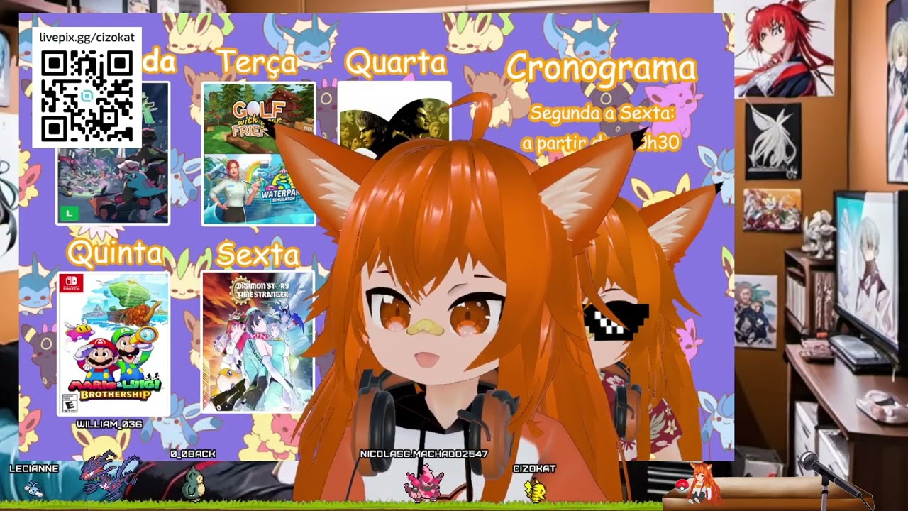 [VTUBER-BR] JOGO DOS IRMÃOS BROTHERS! MARIO E LUIGI BROTHERSHIP! pokemon !pix !sociais !discord