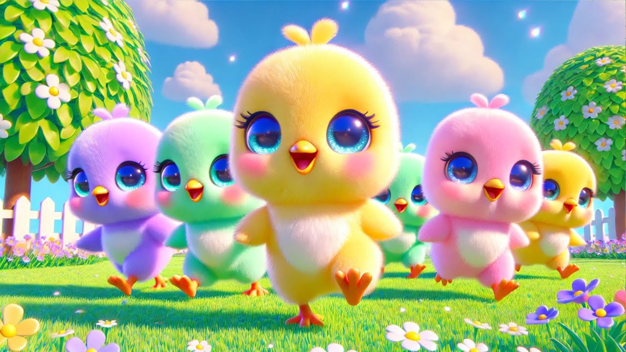 BÀI HÁT THIẾU NHI ĐANG THỊNH HÀNH - Liên Khúc Đàn Gà Con Remix - Ca Nhạc Thiếu Nhi 4K Mới Nhất 2025