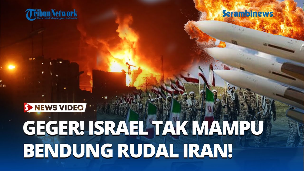 Iran Klaim Pertahanan Israel Gagal, Rudal Tembus Langit Tel Aviv