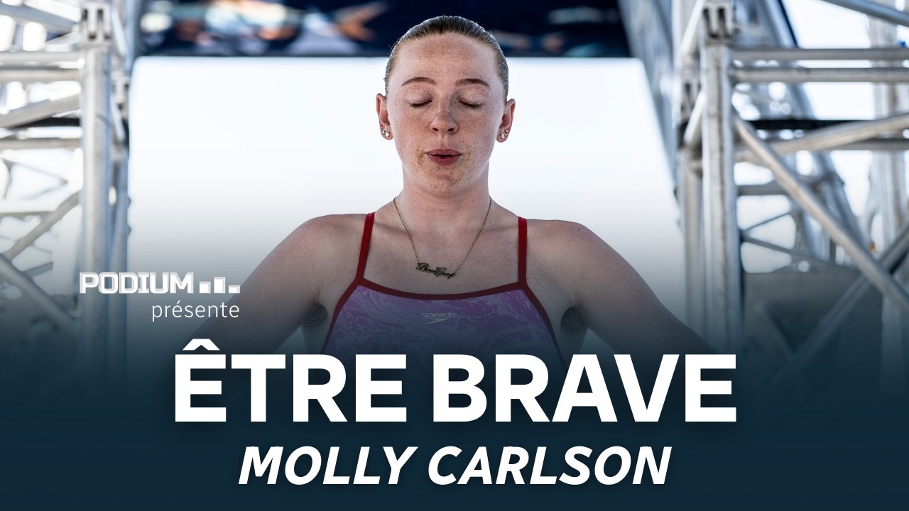 Molly Carlson : Être brave, la mission de la vedette du plongeon de haut vol | Podium