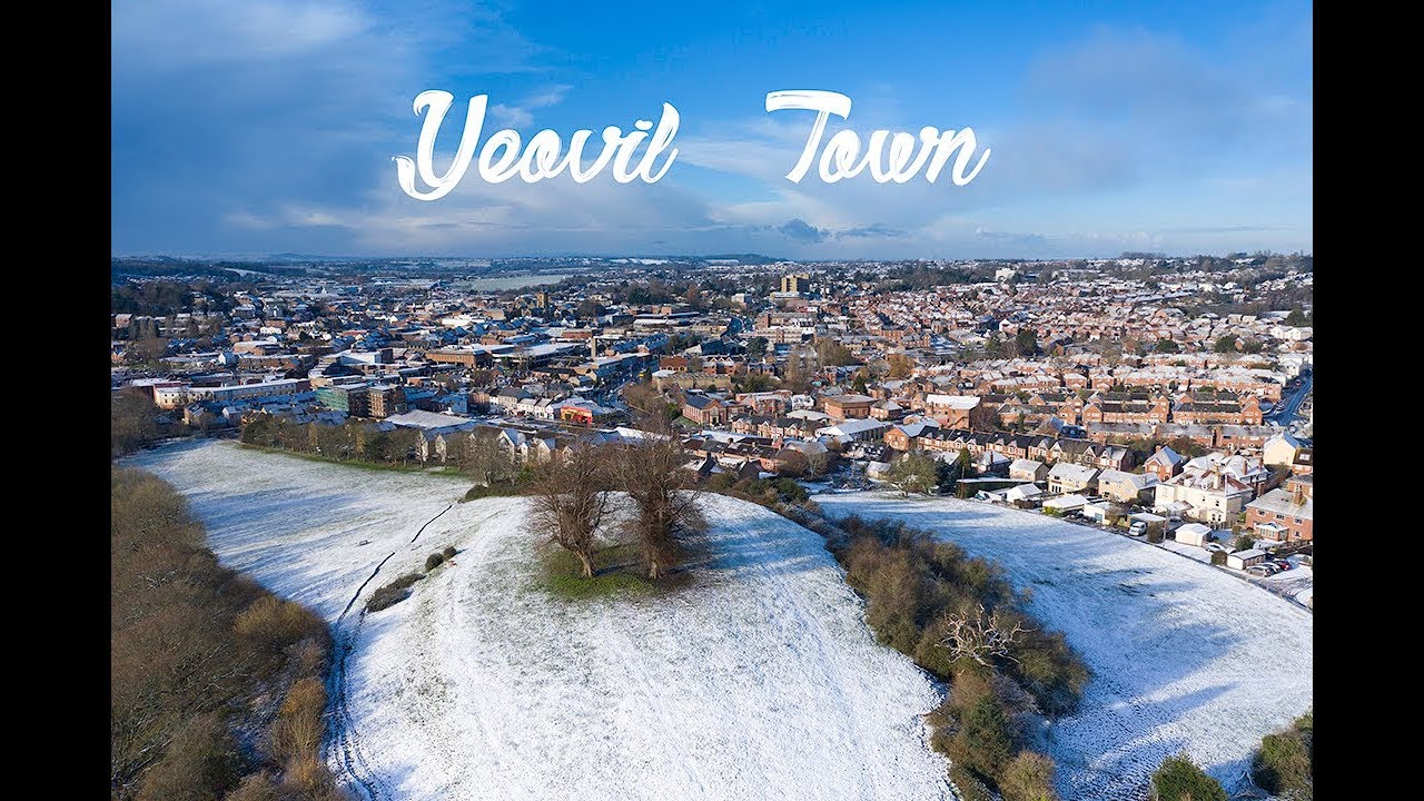 Yeovil Town Drone Snow Views  30th Jan - 1st Feb 2019